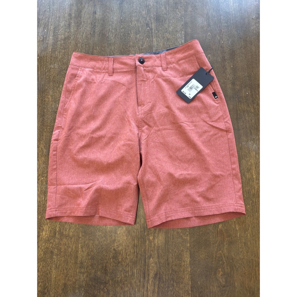 Quiksilver Union Amphibian 20 Hybrid Shorts Mens 30 Pink Heather AQYWS03196